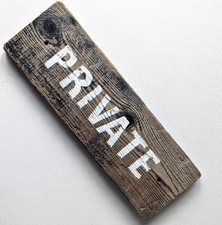 PRIVATE Vintage Style Wooden