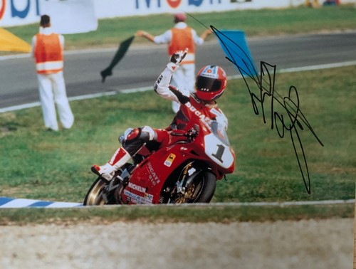 Carl fogarty hand signed - hand, 10x8