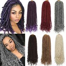 NEW! Goddess Faux Locs Curly Ends Crochet Braids UK Natural Dreadlock Braid Hair