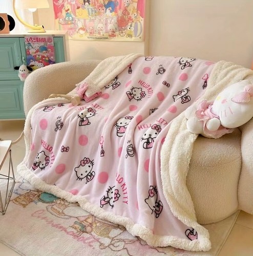 Hello kitty cosy pink flannel - kitty,