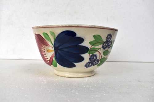 Antique spongeware pottery - antique,