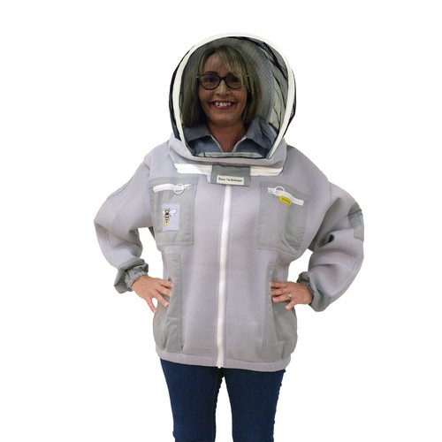 Buzz defender grey beekeeping - grey,