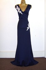 QUIZ NAVY BLUE WHITE LACE