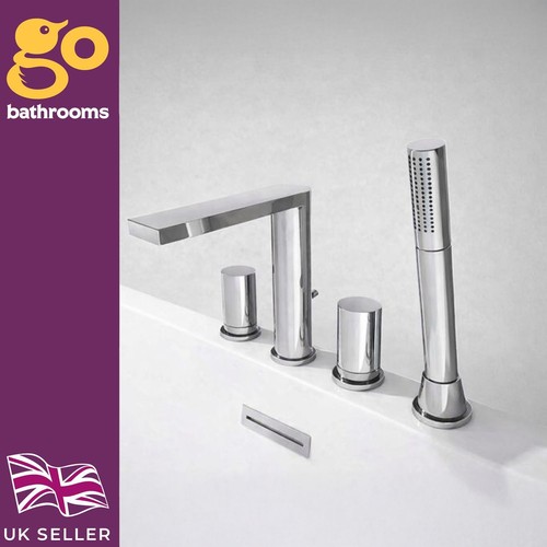 Chrome bathroom deck mounted - chrome,