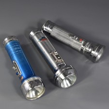 Three vintage torches Pifco, Ray O Vac and Elephant brand