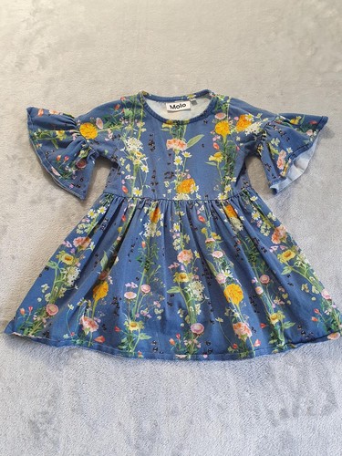 Molo girls blue floral - molo,