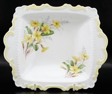 Very Pretty Yellow & White Primrose Royal Albert Twin Handled Dish