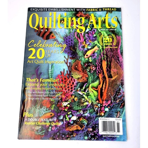Quilting arts magazine spring - quilting,