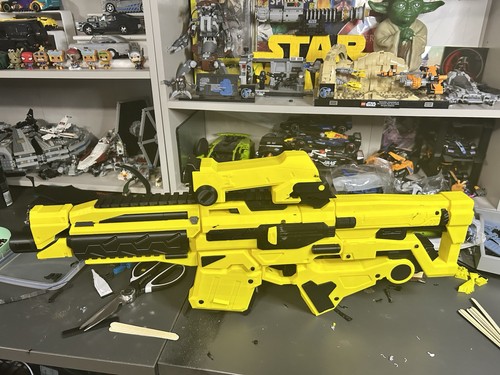Cosplay sci cyberpunk rifle - sci-fi,