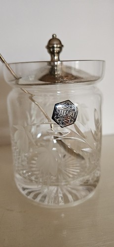 Vtg stuart crystal - vtg, pot
