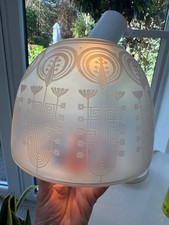 antique frosted acid etched