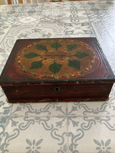 Small writing box - box, wooden