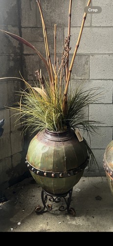 Vintage floor vase - vintage,
