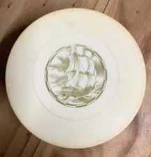 Vintage BOOTS Shaving Soap Pot c/w Soap