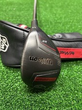 Wilson Dynapower 22° #4 Hybrid / Regular HZRDUS Smoke RDX Red 5.5 Graphite Shaft