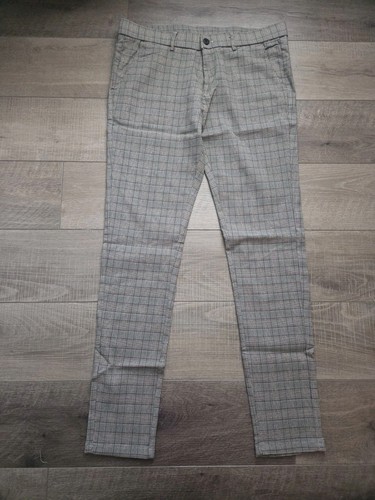 Plaid plain straight - plain, leg