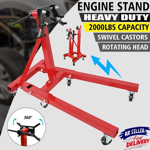 Folding engine gearbox support - gearbox,