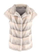 APOSTROPHE White Mink Fur
