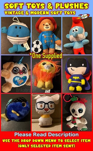 Soft toys plushes - &, mr