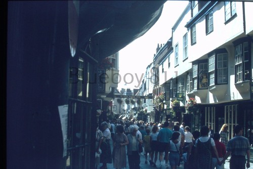 35mm slide york petersgate - york,
