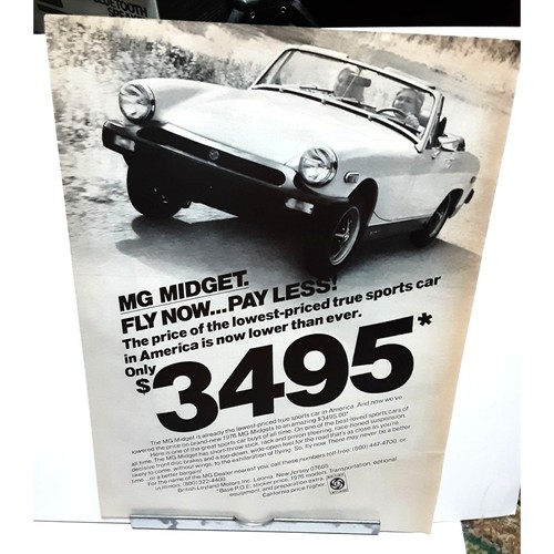 1977 midget sports - mg, car