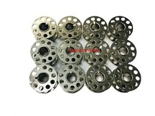 12 X Metal Bobbins - Sewing