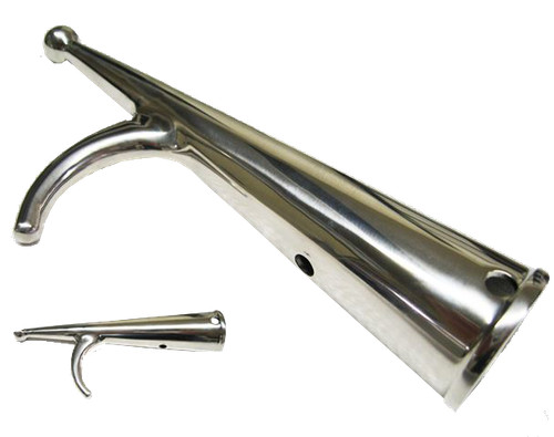 Stainless steel single boat - steel,