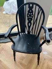 Wheelback Windsor chairs with