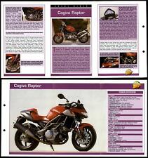 Cagiva Raptor - Great Bikes - Mega Bikes Hachette Fold-Out Card