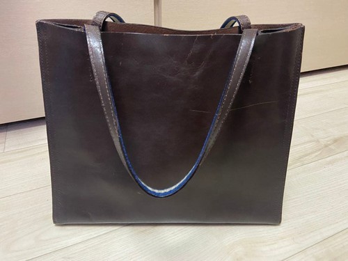 Aquascutum leather tote bag - leather,