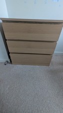 IKEA Malm Chest of 3 Drawers