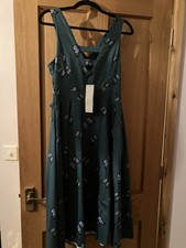 Lady Vintage Green Butterfly