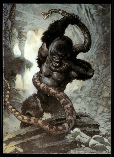 King kong battles giant - battles,
