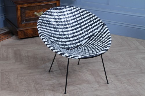 Vintage 1960s black white - black, &