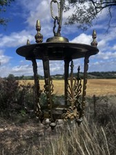 Antique Lantern Brass Light
