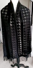 Velvet devore scarf/shawl  