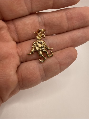 14k yellow gold moveable - 14k,