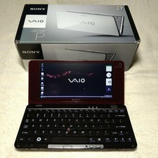 SONY VAIO VGN P91S Atom CPU Z550 2.0GHz 2GB SSD 64GB Win Vista Home Premium