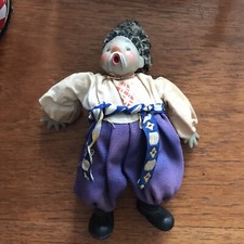 Vtg Russian Cossack Doll Ukraine  Moscow Toy Factory 1979 Soviet USSR dancing