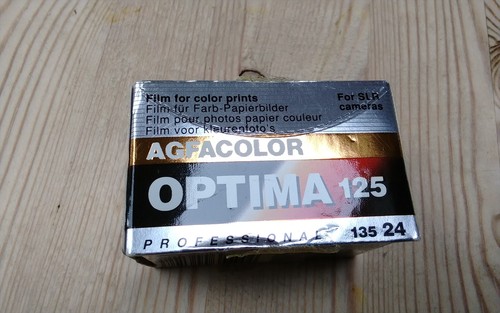Expired 35mm film agfa optima - film,