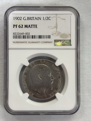 1902 edward vii silver half - 1902,