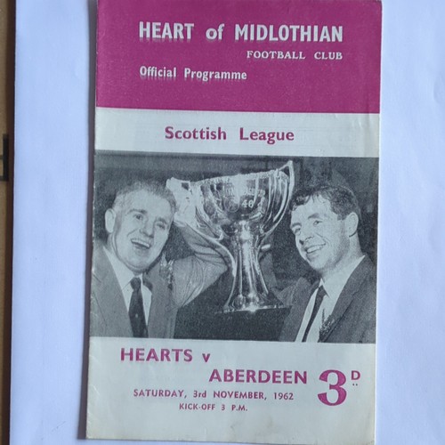 1962 heart midlothian - midlothian, v