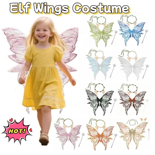 Set fairy butterfly - set, wings