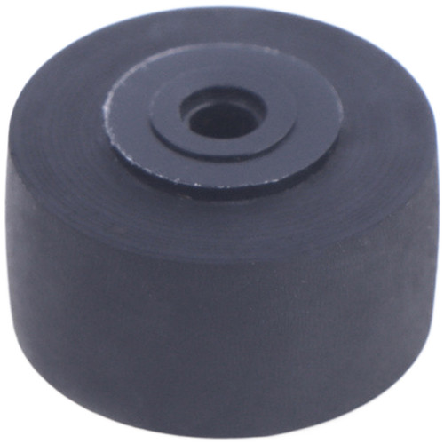 Black rubber pinch roller - rubber,