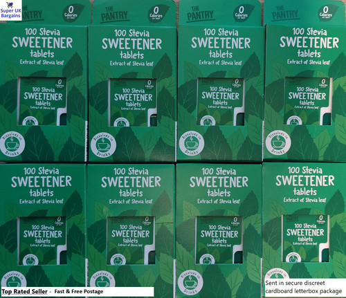 800 stevia sweetener tablets - stevia,