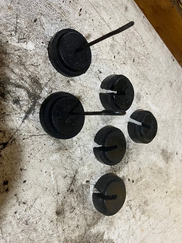 Vintage group iron round - 6,