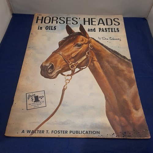 Horse heads oils - heads,