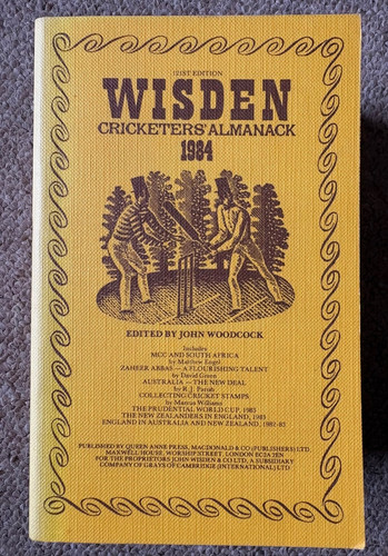 1984 wisden cricketers - 1984, cricketers'