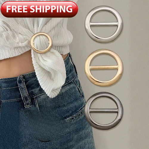 3pcs metal silk scarf ring - scarf,
