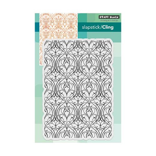 Penny black cling rubber - penny,